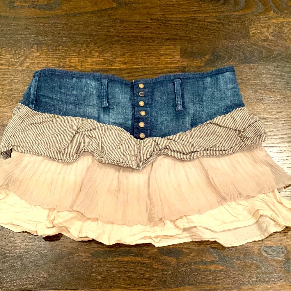 Bcbgeneration Girls Tiered Mini Skirt Small